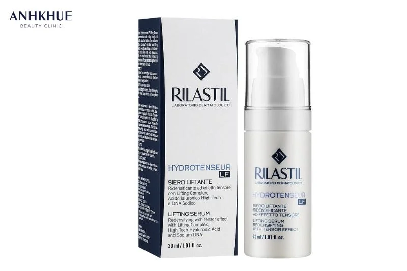 Rilastil Hydrotenseur LF Lifting Serum với công thức độc quyền, có khả năng nâng cơ, chống lại nếp nhăn, đem lại cho bạn làn da săn chắc, căng mướt và mịn màng