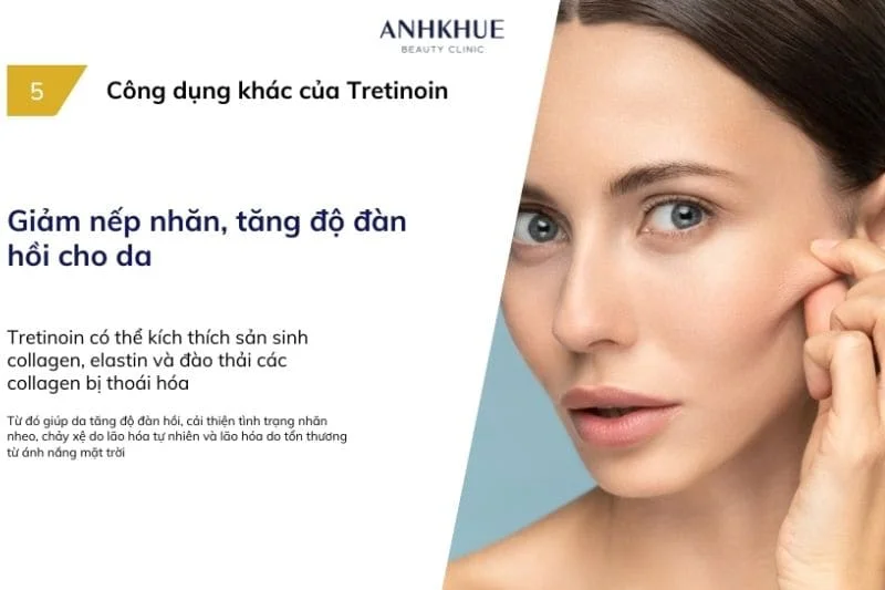 Tretinoin là một hoạt chất điều trị mụn trứng cá, chống lão hóa da