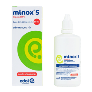 Thuốc Minox Edol 50mg (60ml) điều trị tại chỗ hói đầu và rụng tóc Androgenic ở cả nam và nữ