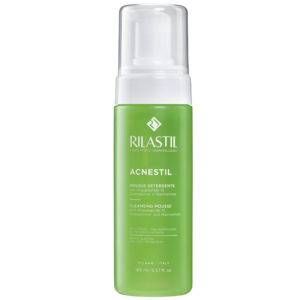 Bọt rửa mặt dành cho da dầu mụn Rilastil Acnestil Cleansing Mousse 165ml