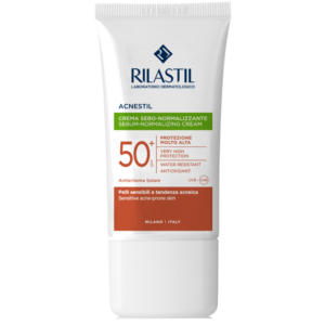 Kem chống nắng kiểm soát nhờn cho da dầu mụn Rilastil Acnestil Sebum Normalizing Cream SPF 50+ 40ml
