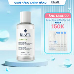 Dung dịch tẩy tế bào chết ngừa mụn, mờ thâm nám Rilastil Acnestil Micropeeling 100ml