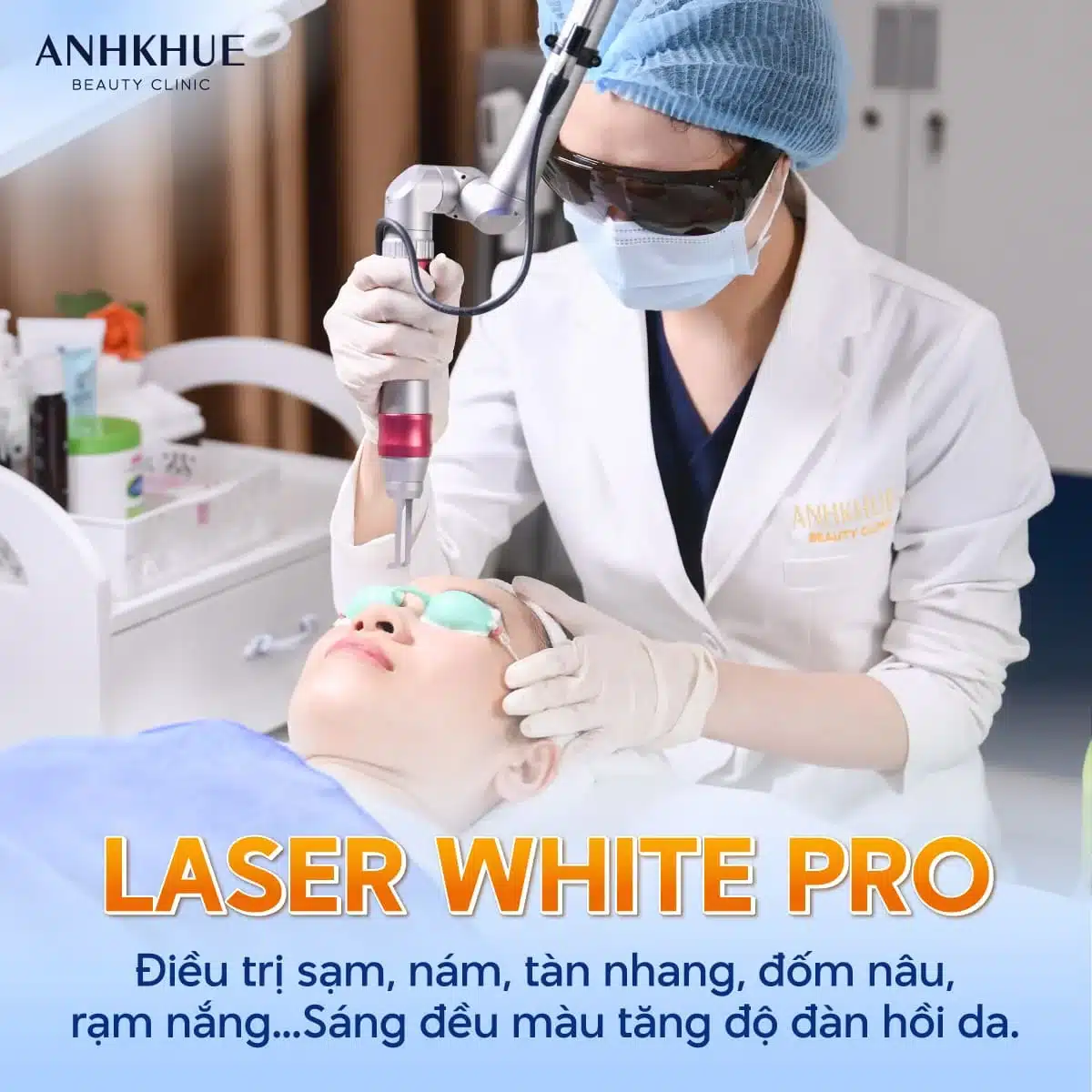 Với tình trạng nám nhẹ và vừa, laser có thể giúp loại bỏ hoàn toàn các vết nám và mang lại làn da tươi sáng hơn