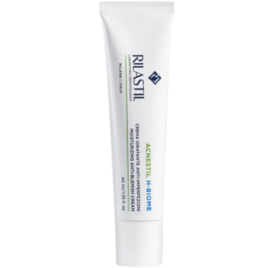 Kem dưỡng ẩm, kiềm dầu và phục hồi dành cho da dầu mụn Rilastil Acnestil H-Biome 40ml