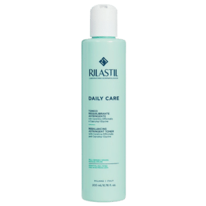 Nước hoa hồng kiểm soát dầu & thu nhỏ lỗ chân lông cho da dầu mụn Rilastil Daily Care Rebalancing Astringent Toner 200ml