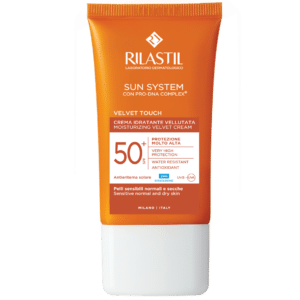 Kem chống nắng cấp ẩm Rilastil Sun System Velvet Touch Moisturizing Velvet Cream SPF 50+ 50ml
