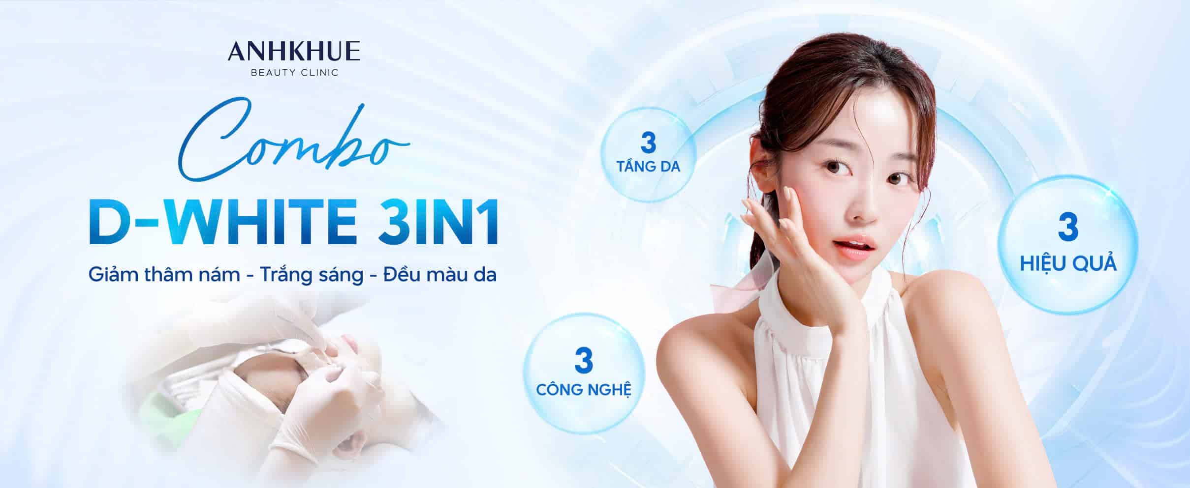Combo D-white không chỉ trắng sáng – mịn màng, mà còn tiết kiệm hơn 5 lần so với đi chỗ khác