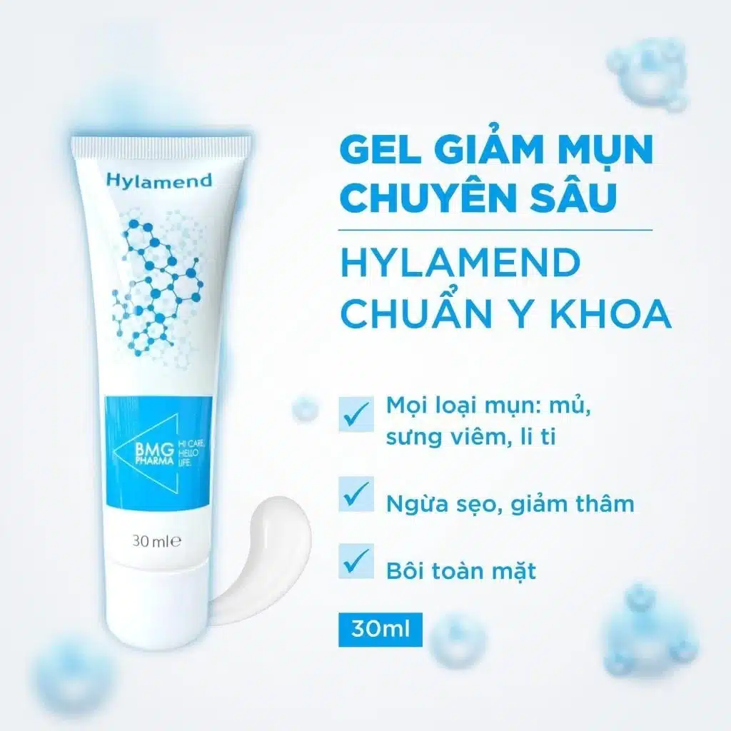 Gel trị mụn Hylamend là giải pháp cải tiến giúp giải quyết các vấn đề mụn một cách hiệu quả