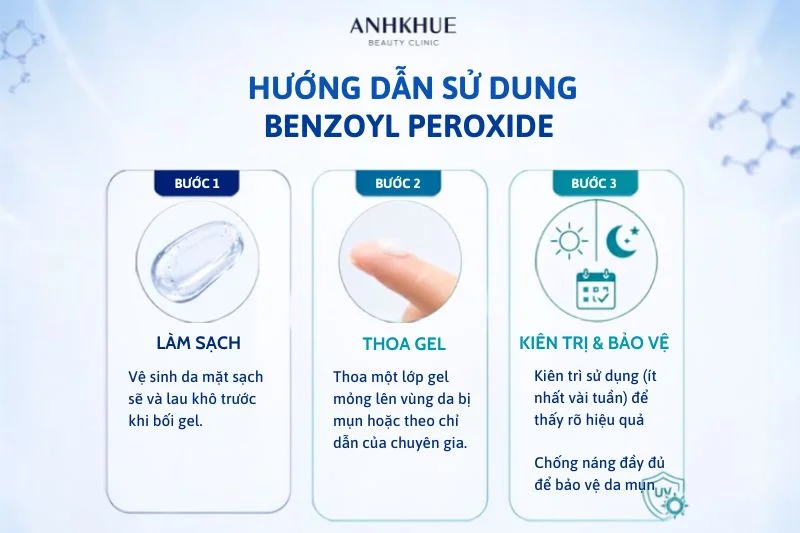 BPO không chỉ làm sạch mụn hiện tại mà còn giúp lỗ chân lông thông thoáng, ngăn ngừa mụn mới hình thành